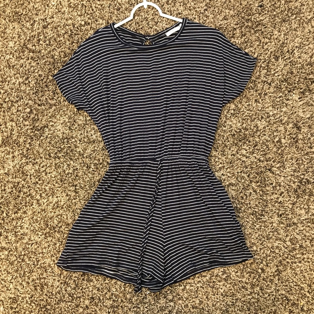 Striped Romper- S